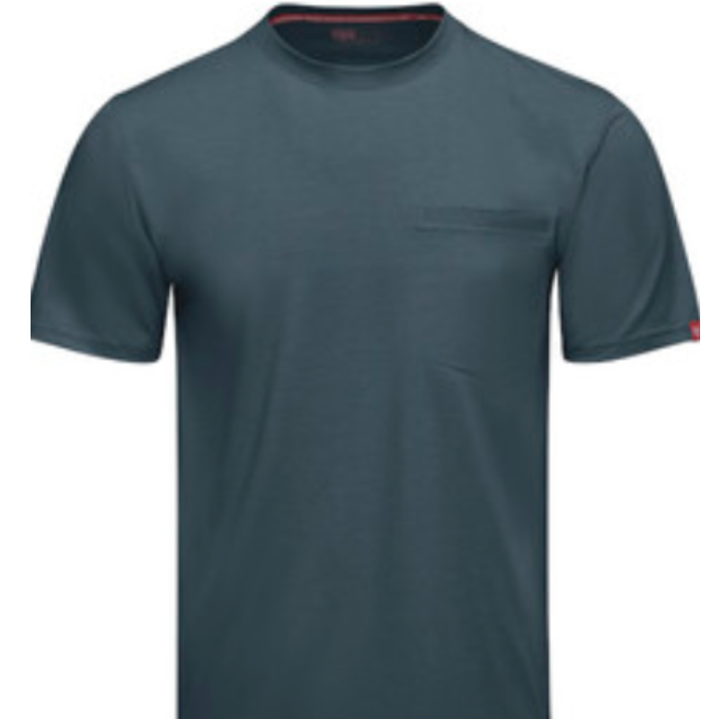 Men's Red Kap Cooling Short Sleeve Work Shirt - TKM2 (Carbon) Main Image